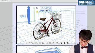 3Dとパース定規を活用したクリスタの背景講座