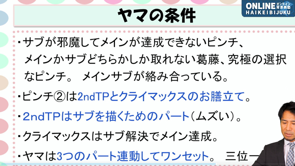 漫画を深くする「サブプロット」