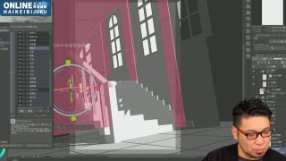 クリスタで描くファンタジーの室内技法