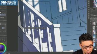 クリスタで描くファンタジーの室内技法