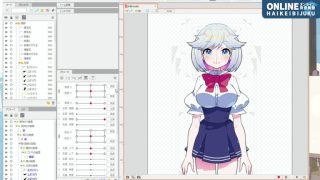Live2D「デキる」仕上げ講座(動き&物理演算・キーバインド:セット)