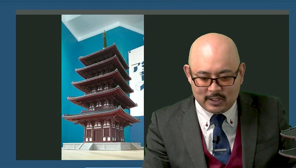 丸見え！五重塔の描き方